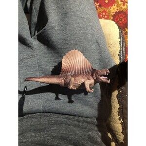 Dimetrodon Dinosaur Jurassic Model Prehistoric Figure Toy Cake Topper 6”